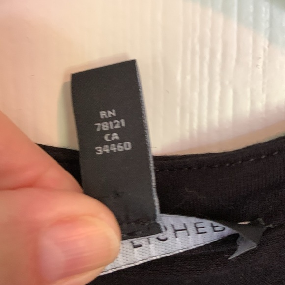 EILEEN FISHER Long Button Front Long Sleeve Tunic Cardigan Dress Black Size S/P - Picture 4 of 14